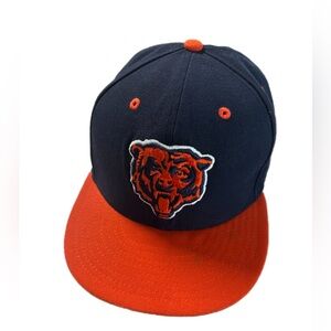 NFL Chicago Bears New Era 59 Fifty Blue Baseball Hat Cap Men’s Size 7 1/8 Sport